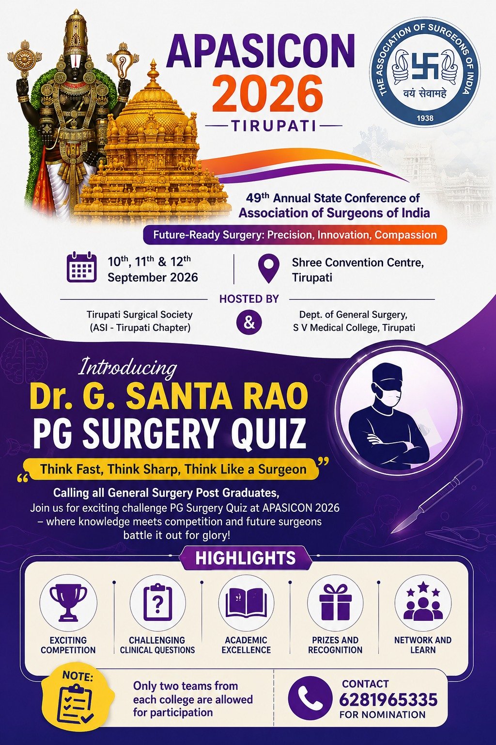 APASICON 2026 PG Surgery Quiz